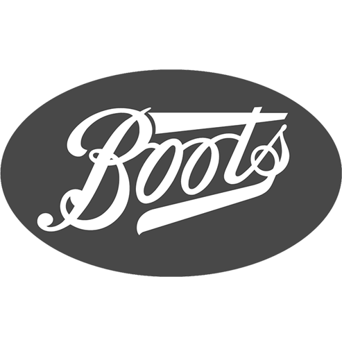 Boots Logo in black & white