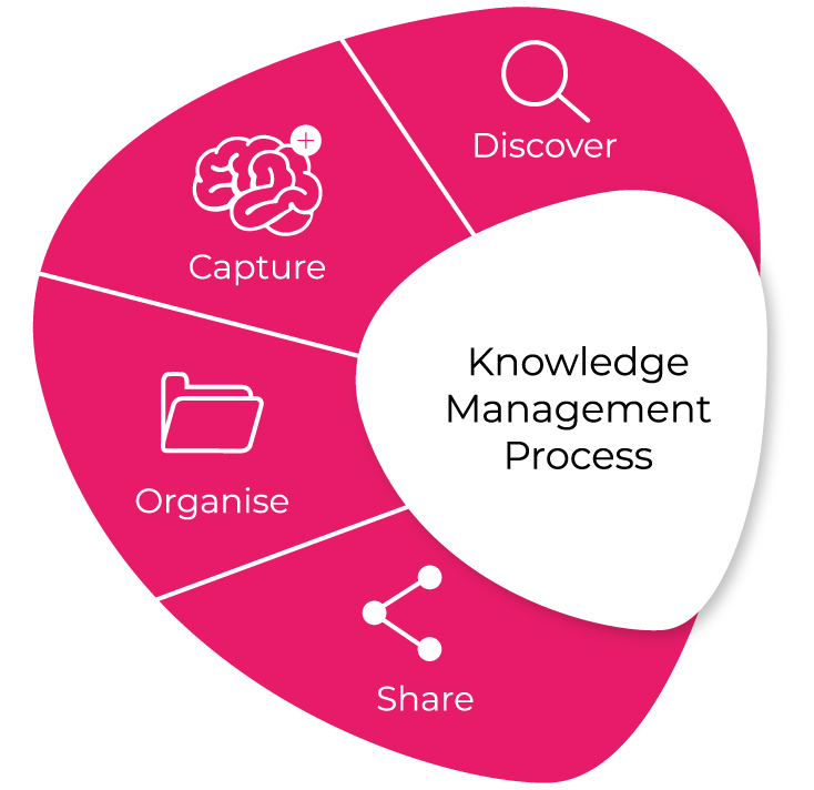 Knowledge Management Process Diagram