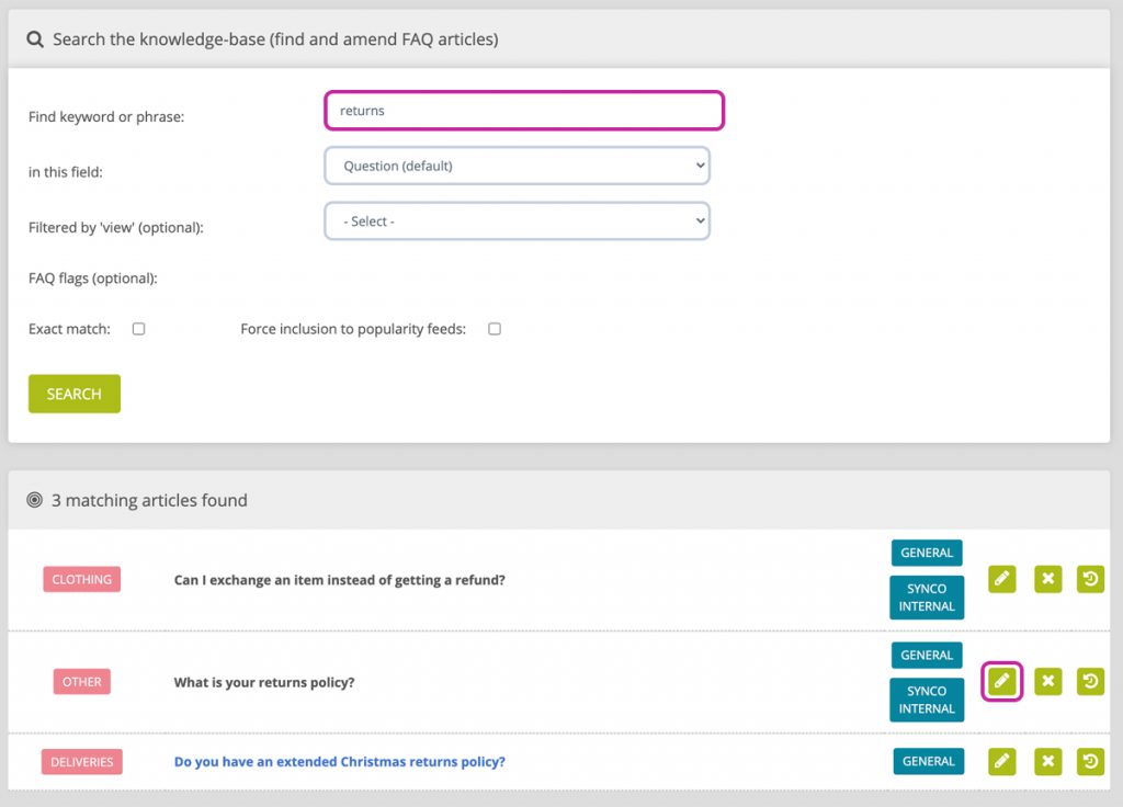 Knowledge Base Article creation preview