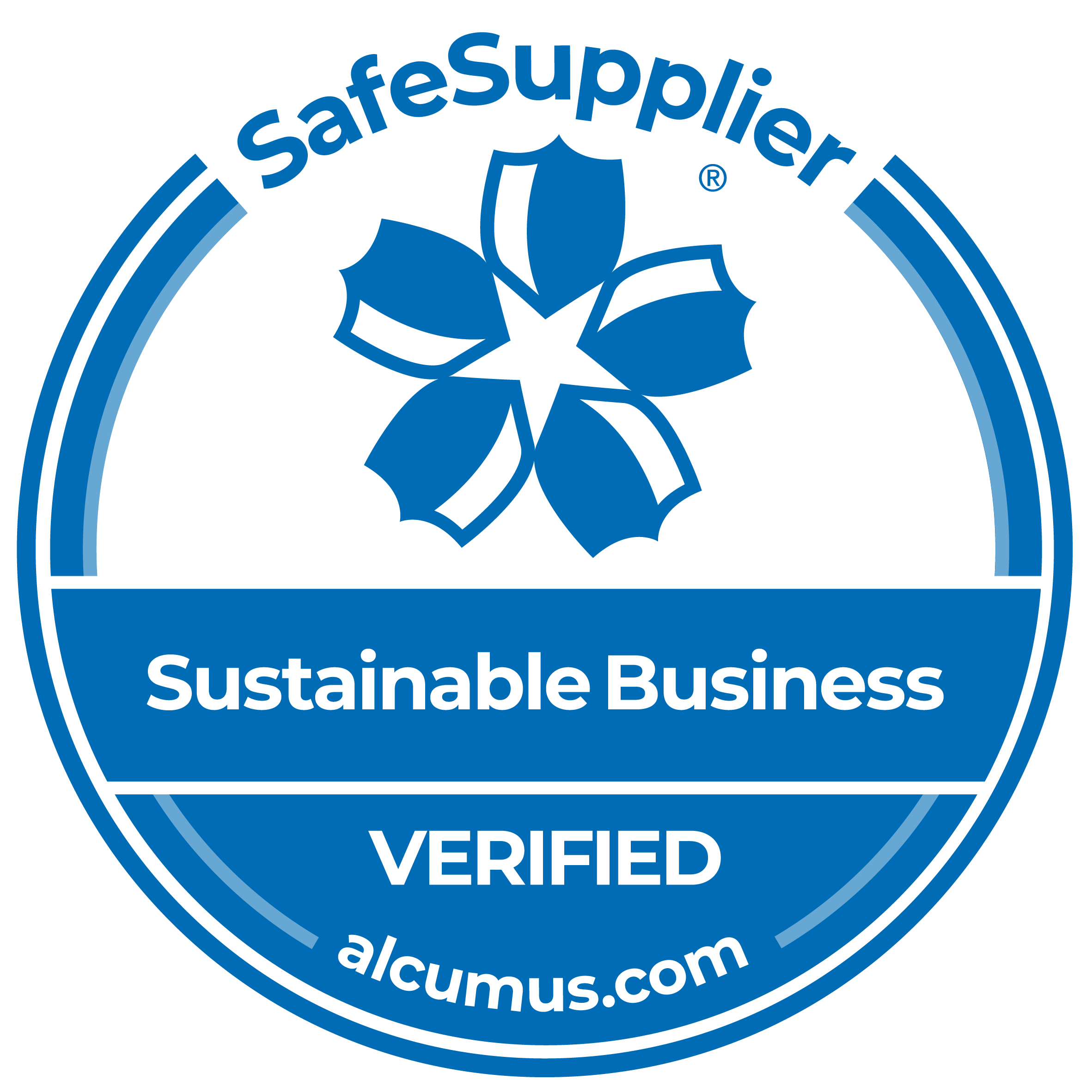 The SafeSupplier Cerification badge to show Synthetix has been awarded this body